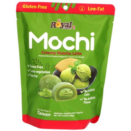 ROYAL FAMILY MOCHI- MATCHA LATTE 180G