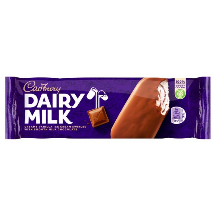 CADBURY DAIRY MILK SWIRL ICE CREAM 100ML