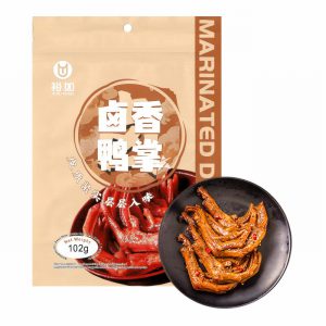YURU FOODS MARINATED DUCK PAWS 102G