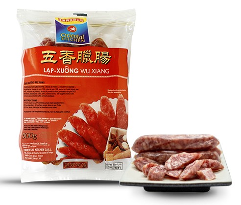 ORIENTAL KITCHEN 5 SPICE CHINESE SAUSAGES 500G