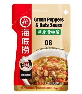 HDL GREEN PEPPERS & OATS SAUCE 80G