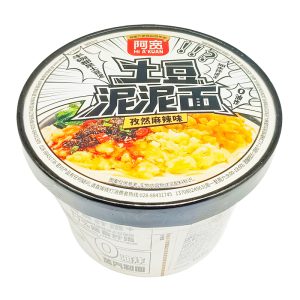 BJ AK BOWL MASHED POTATO W/NOODLES -SPICY CUMIN 105G