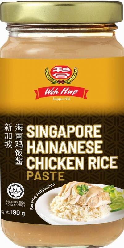 WOH HUP SINGAPORE HAINANESE CHICKEN RICE PASTE 190G