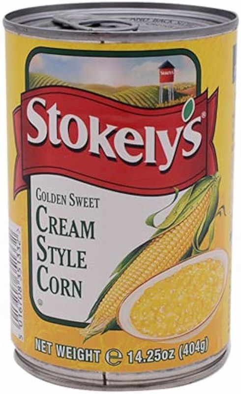 STOKELYS CREAM STYLE CORN 404G