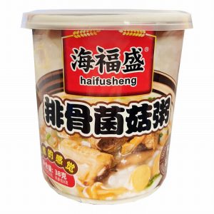 HFS – MUSHROOM & PORJK RIBS FLAVOUR CONGEE 38G