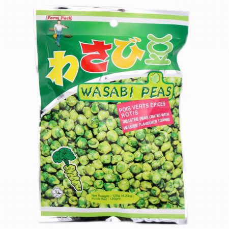 FARM PACK WASABI FLAV PEAS 120G