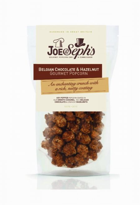JOE & SEPH'S POPCORN - BELGIAN CHOCOLATE & HAZELNUT 80G