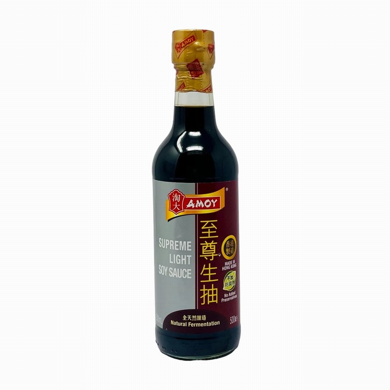 AMOY LIGHT SUPREME SOY SAUCE 500ML