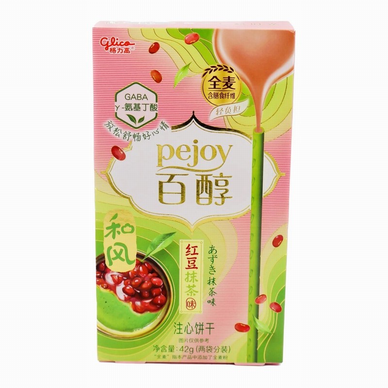 GLICO PEJOY – RED BEAN & MATCHA FLAVOUR 42G