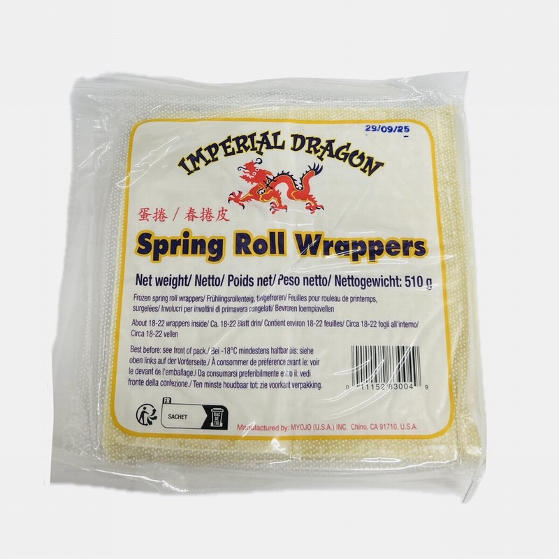 IMPERIAL DRAGON SPRING ROLL WRAPPERS 510G