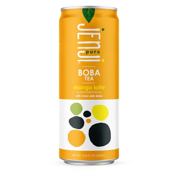 JENJI PURE BOBA TEA – MANGO LATTE FLAVOUR 320ML