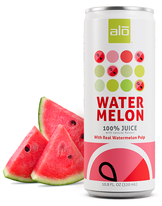 ALO – 100% WATERMELON JUICE WITH PULP 320ML