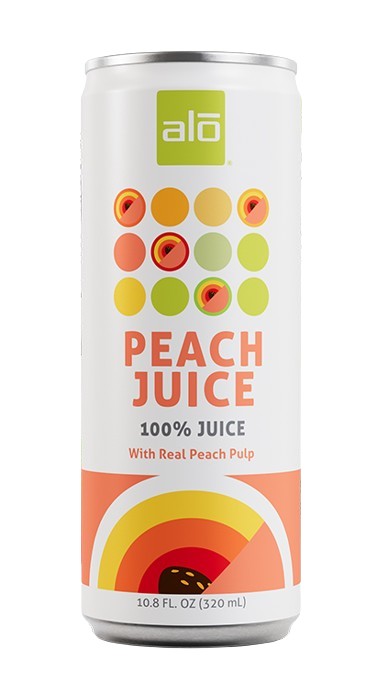 ALO – 100% PEACH JUICE WITH PULP 320ML