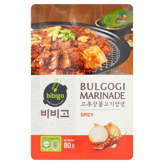 BIBIGO BULGOGI MARINADE SAUCE – SPICY 80G