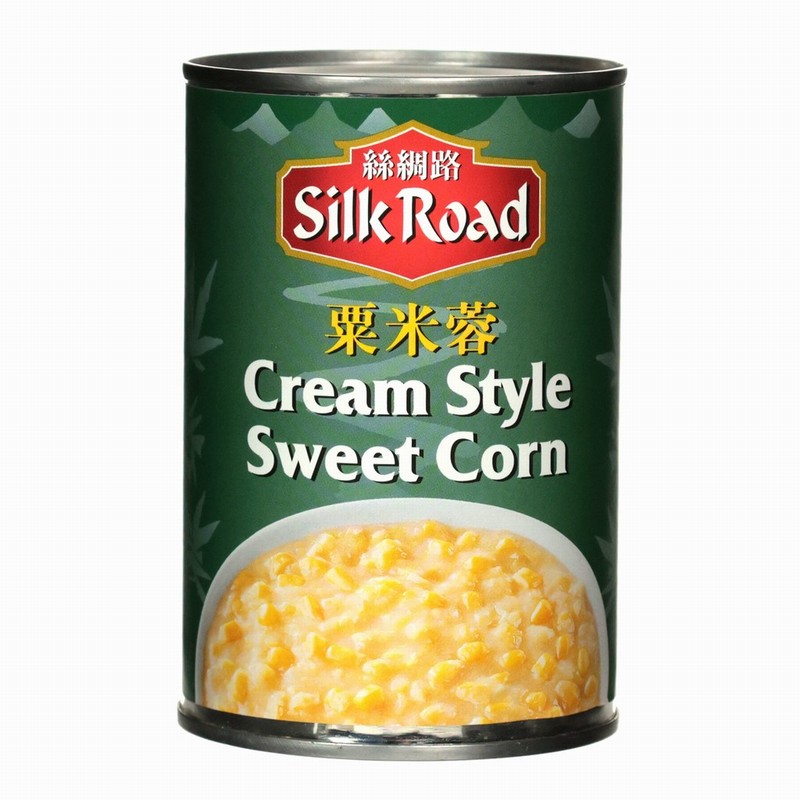 SILK ROAD CREAM STYLE SWEET CORN 425G