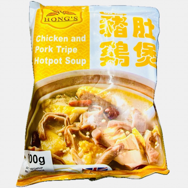 HONG’S CHICKEN & PORK TRIPE HOT POT SOUP 900G