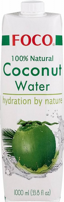 FOCO 100% COCONUT WATER 1L