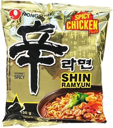 NONG SHIM RAMYUM SPICY CHICKEN 120G