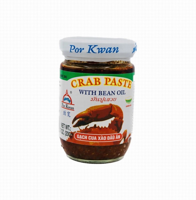 POR KWAN CRAB PASTE WITH BEAN OIL 200G