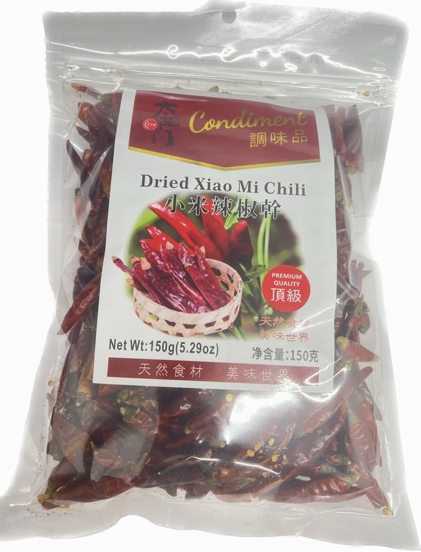 TYM DRIED XIAO MI CHILLI 150G