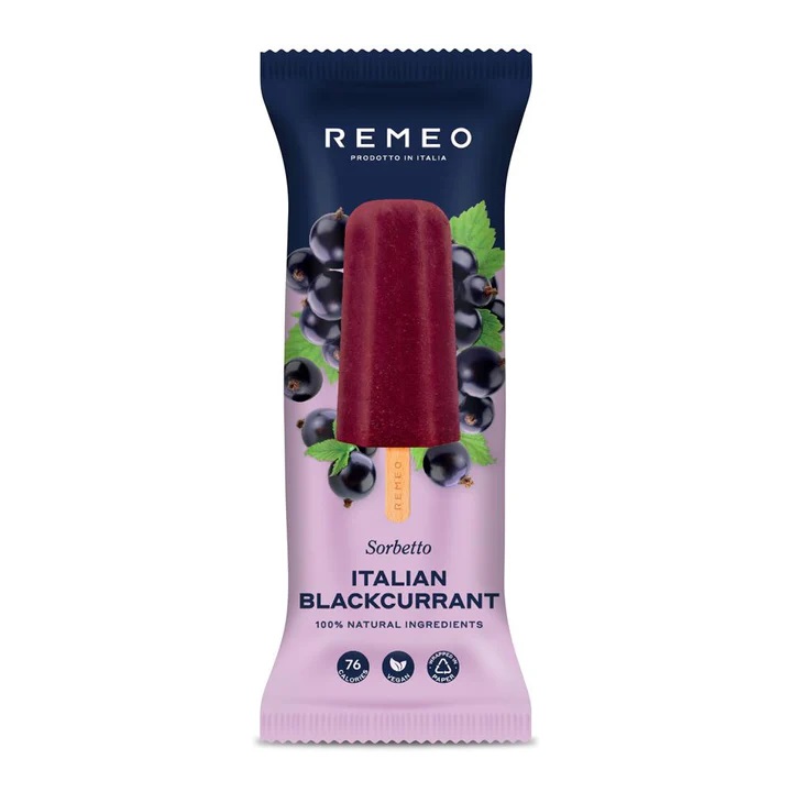 ROMEO BLACKCURRANT SORBET STICK 70G