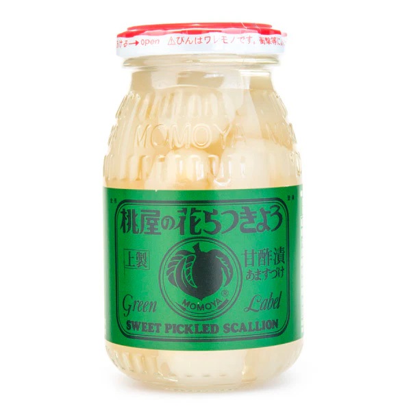 MOMOYA HANA RAKKYO(PICKLED JAPANESE SCALLIONS) 180G