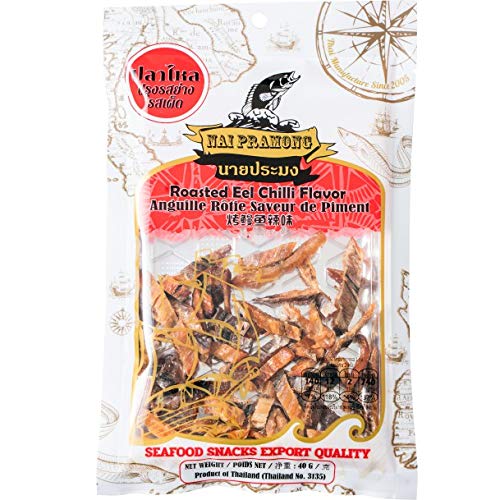 NAI PRAMONG ROASTED EEL – CHILLI FLAVOUR 40G