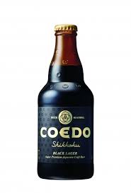 COEDO SHIKKOKU BLACK LAGER BEER 5% ALC 333ML