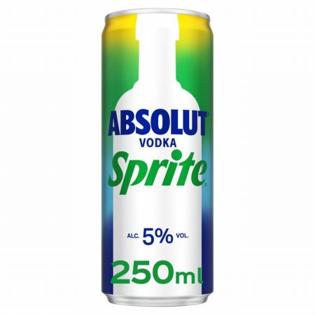 ABSOLUT VODKA SPRITE 5% 250ML