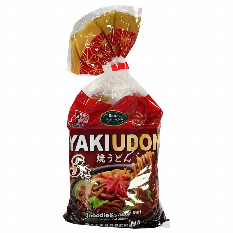 ITSUKI PLANT BASED YAKI UDON BROWN SAUCE FLAVOUR (3PC) 669G