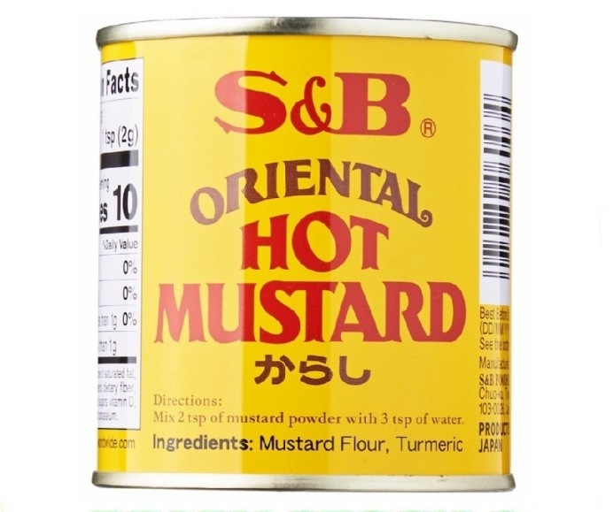 S&B ORIENTAL HOT MUSTARD PWD 85G