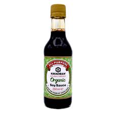 KIKKOMAN ORGANIC SOY SAUCE 250ML