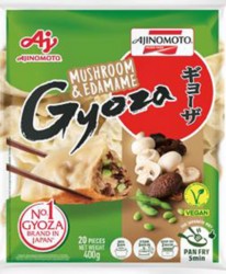 AJINOMOTO MUSHROOM AND EDAMAME GYOZA 400G