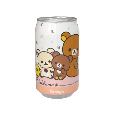 KAWAJI – RILAKKUMA ORANGE FLAVOUR SODA 330ML