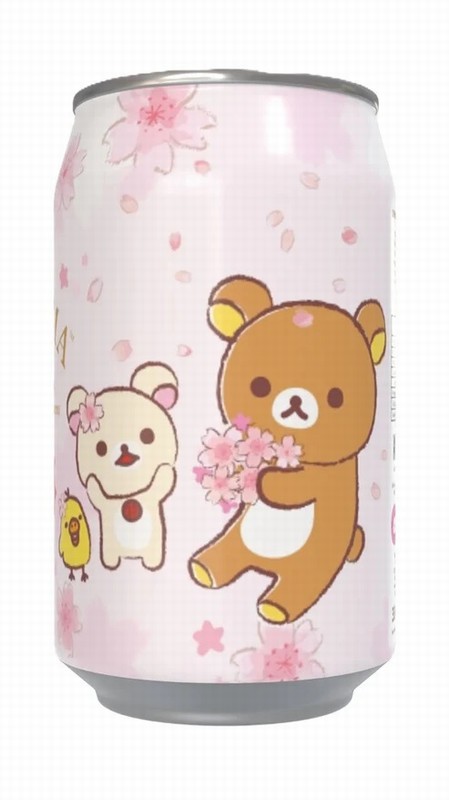 KAWAJI – RILAKKUMA CHERRY VANILLA FLAVOUR SODA 330ML