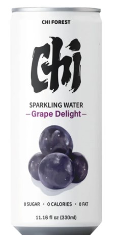 GKF SPARKLING WATER- GRAPE (CAN) 330ML