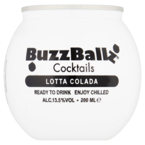 BUZZ BALL COCKTAILS LOTTA COLADA ALC 13.5% VOL 200ML