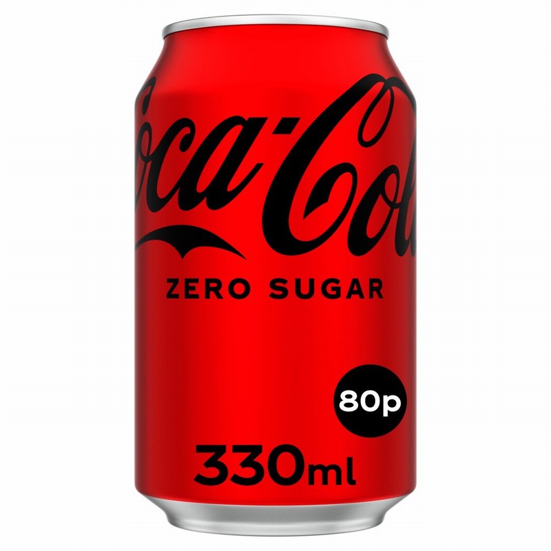 COCA COLA ZERO SUGAR 330ML 80P