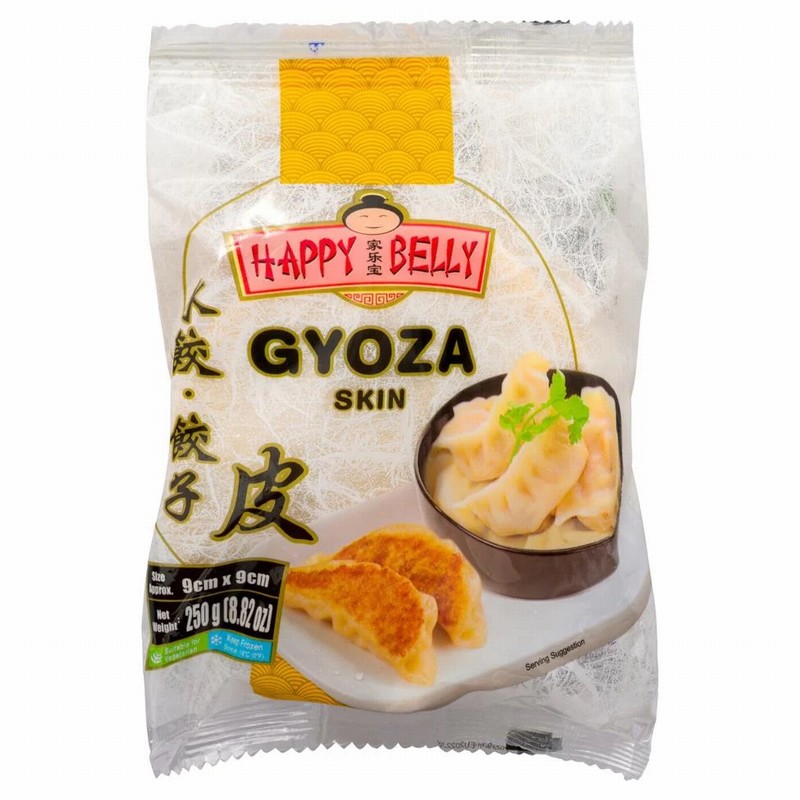 HAPPY BELLY GYOZA SKIN 9CM 300G