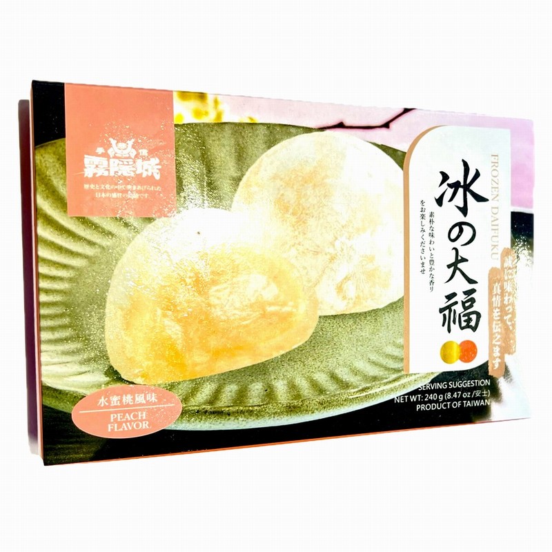 WYC FROZEN MOCHI – PEACH 240G