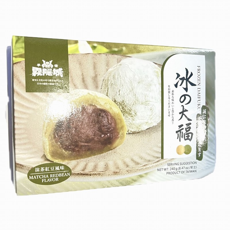 WYC FROZEN MOCHI – MATCHA RED BEAN 240G