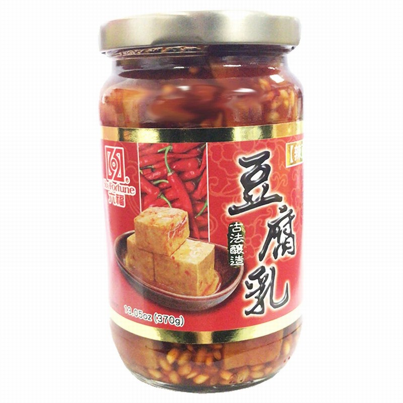 SIX FORTUNE  BEAN CURD WITH SPICY SOYA BEAN PASTE 370G