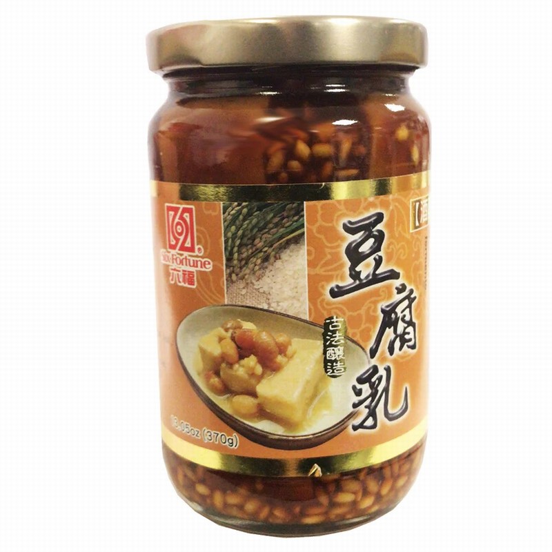 SIX FORTUNE FERMENTED GLUTINOUS BEAN CURD 370G