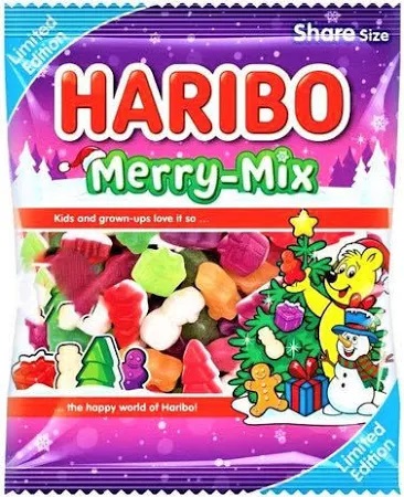 HARIBO MERRY – MIX LIMITED EDITION £1.25 140G