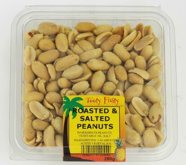 T/F ROASTED AND SALTED PEANUTS 250G