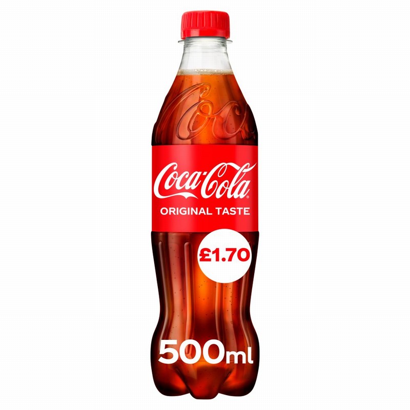 COCA – COLA ORIGINAL £1.70 500ML