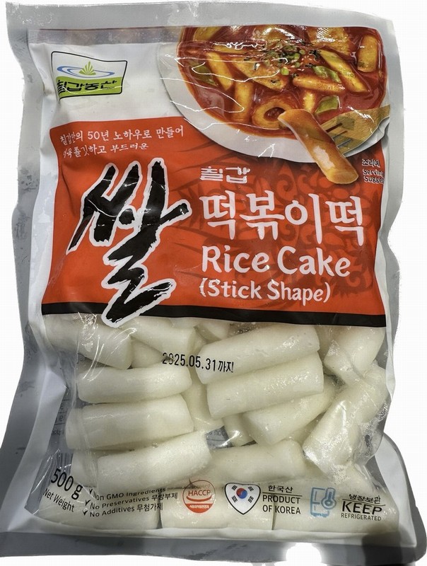 CHILKAB FRESH RICE CAKE (STICK SHAPE) 500G