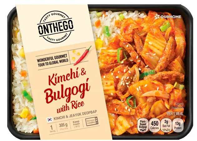 OUR HOME ONTHEGO KIMCHI & BULGOGI WITH RICE 305G