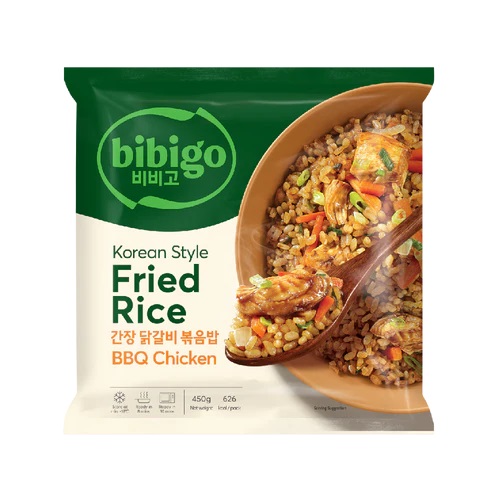 CJ BIBIGO FRIED RICE KOREAN BBQ CHICKEN 450G