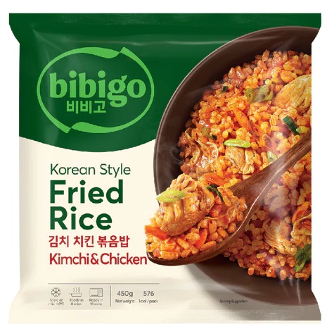 CJ BIBIGO FRIED RICE KIMCHI & CHICKEN 450G